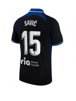 Atletico Madrid Stefan Savic #15 Auswärtstrikot 2022-23 Kurzarm